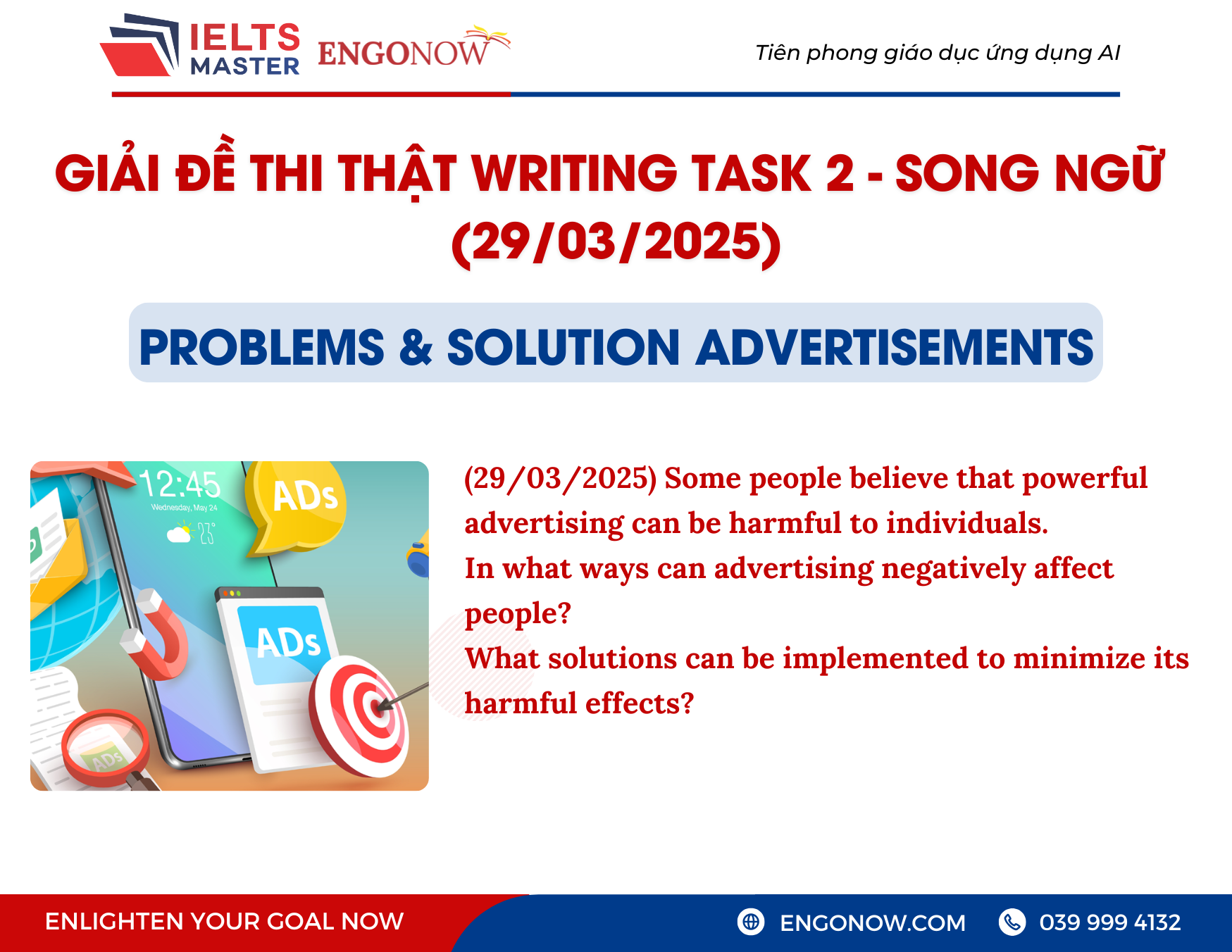 bài giải đề thi IELTS Writing Task 2 29/03/2025